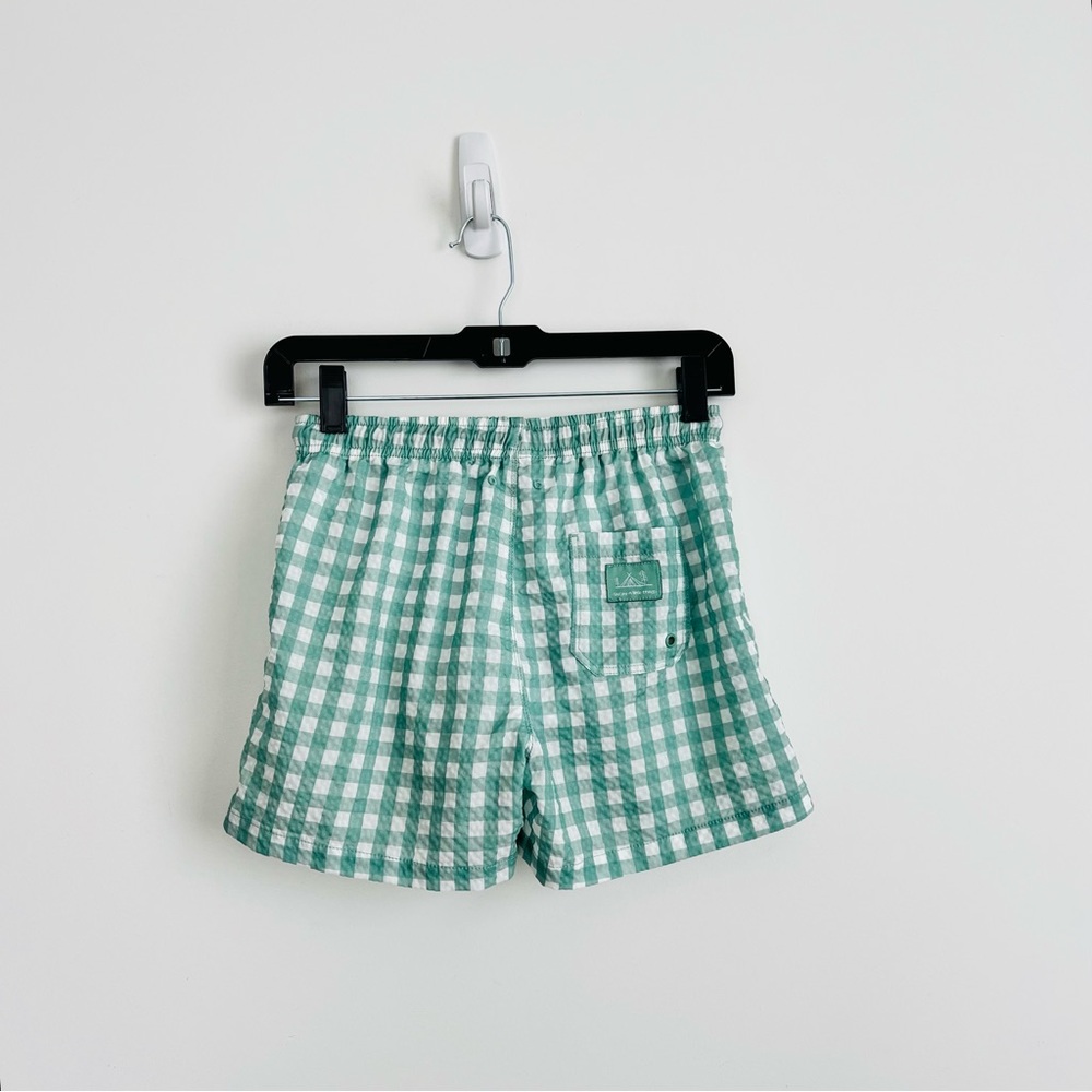 Zara Kids Gingham Swim Trunks - Picture 6 of 8